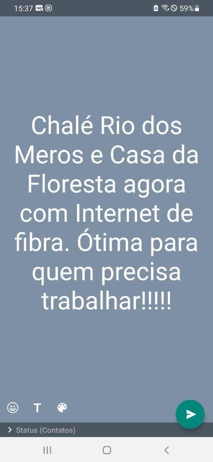 Chalé Rio dos Meros Araquari Exterior foto